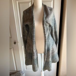 Lili Di Lana Gray Cardigan size small made in Italy